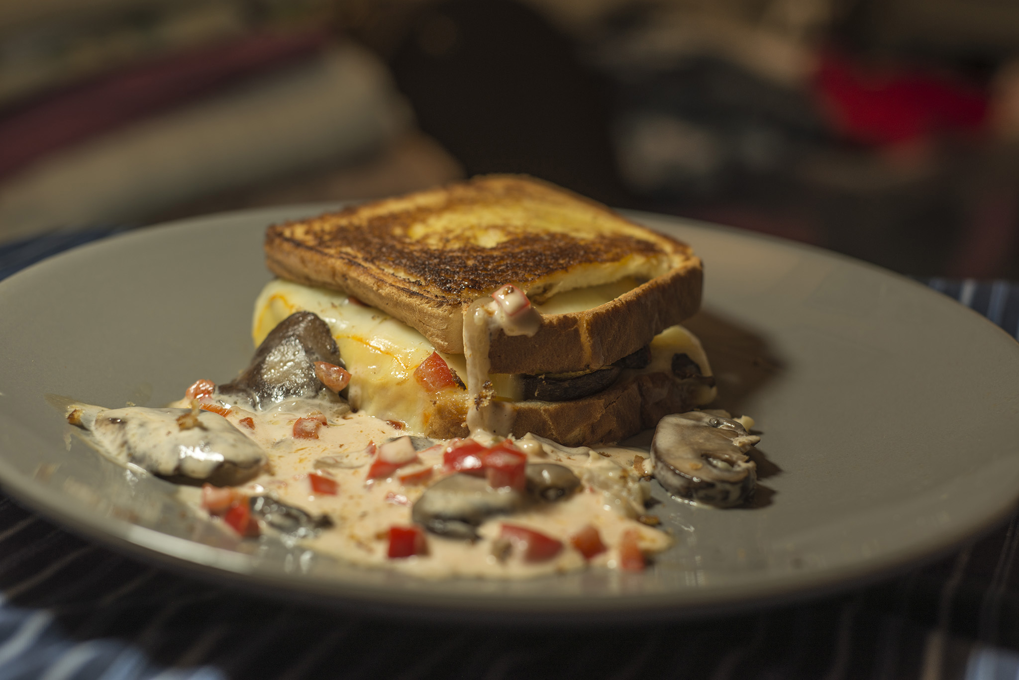 Grilled cheese sandwich